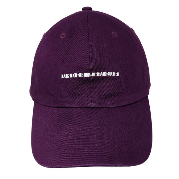 Under Armour Women's Spell Out Slideback Hat Purple One Size Adjustable - Picture 1 of 9